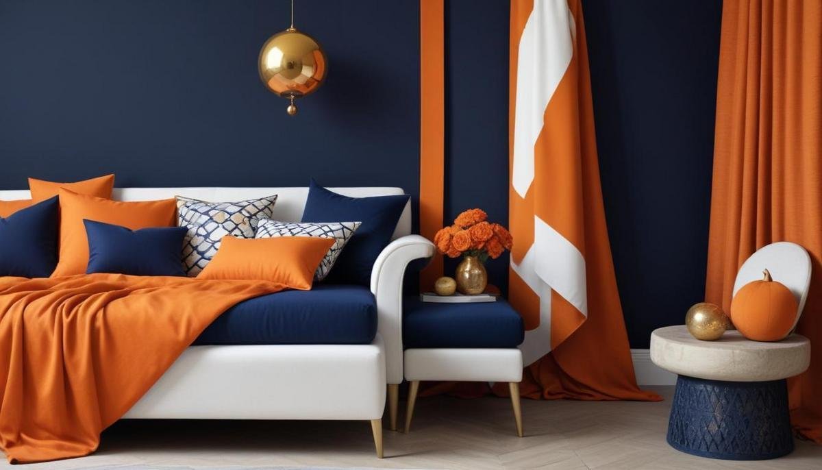 Laranja intenso na moda e acessórios